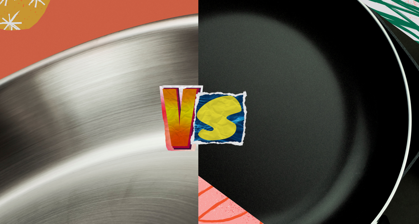 stainless steel versus nonstick